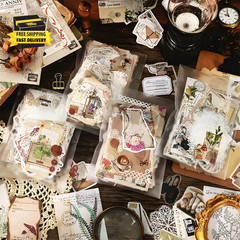 260 PCS Vintage Scrapbooking Supplies Aesthetic Journaling Kit,Large Collection