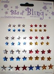 Star Bling Scrapbook Stickers (50540)
