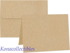 Graphic 45 Staples A2 Cards 4.25 x 5.5″ with Envelopes KRAFT 100# Set of 6