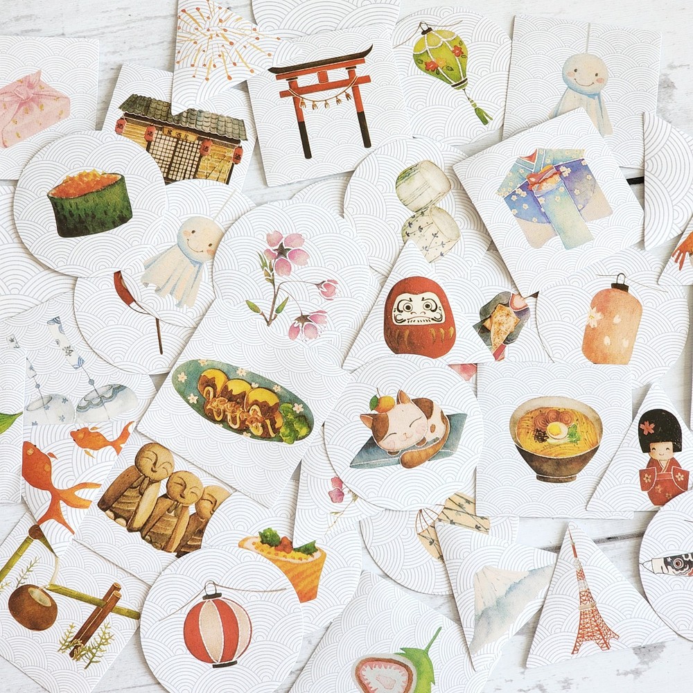 45PCS Cute Japanese Item Kawaii Stationery Scrapbooking Planner Diary Stickers