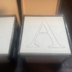 Heidi Swapp Both lowercase and uppercase letters chipboard raw 84 pcs 3×3″