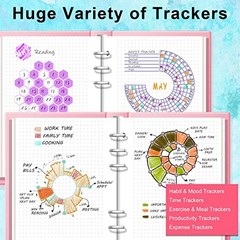 16 Pcs Journal Stencils Set – Time Saving Bullet Journaling