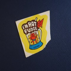 Vtg 1980s Sniffle Sticks Scratch & Sniff Sticker Mod- Chocolate Hot Fudge Devil