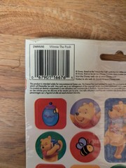 Vtg Winnie Pooh Stickers Lot Sandylion Hallmark Disney Scrapbook 2 Sealed Packs