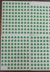 Vintage Sticker Lot Frogs Reward Stickers Full And Partial Sheets Lot Of 6 S89