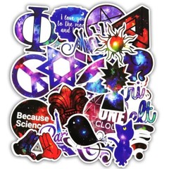 Galaxy Stickers 41pcs