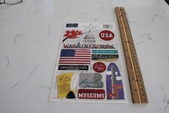 Karen Foster Creativity Design Stickers ~ Washington DC/Destinations ~ Scrapbook