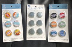 Li’l Davis Designs Bottle Caps, Travel Bottle Caps & Custom Bottle Caps-Lot Of 3