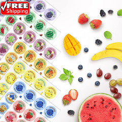 Scratch and Sniff Stickers, 1152 Pieces Fruits and Foods Smelly Stickers, 12 Dif