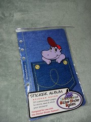 New / Sealed Stickopotamus Sticker Album Pages For Folder Binder