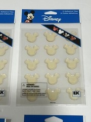 Disney 4 Packages EK Success Mickey Mouse 3D Epoxy Tiles stickers