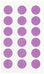 STALOGY Round Stickers, 16mm, Rose Purple, S2028