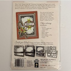 Hot Off The Press Christmas Card Toppers & Dazzles Holly Sticker Craft Lot New