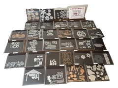 Lot of 31 Set Metal Dies for Paper Crafts Cards & Scrapbooking HOLIDAY XMAS EUC