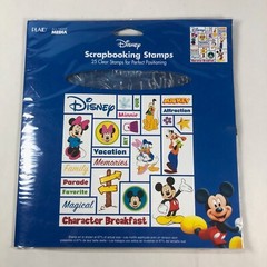 Disney Image Tree Mickey Friends Princesses Scrapbook Clear Stamps Lot of 5 NIP