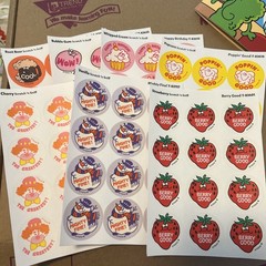 Trend Enterprises All In Good Fun Sticker Book Album & 7 sheets of stickers Set