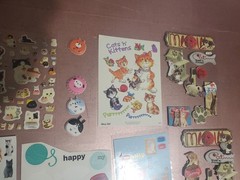 Huge Lot Of Scrapbooking Stickers And Embellishments! Cats, Kittens, Kitty, Pets