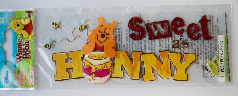 Jolee’s Scrapbooking Stickers, POOH & TIGGER Theme, You Pick, some Rare!