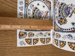 Vintage Penny Black Stickeroos Bee Sweet Sticker ROLL, Stickers Bees Girl Hive
