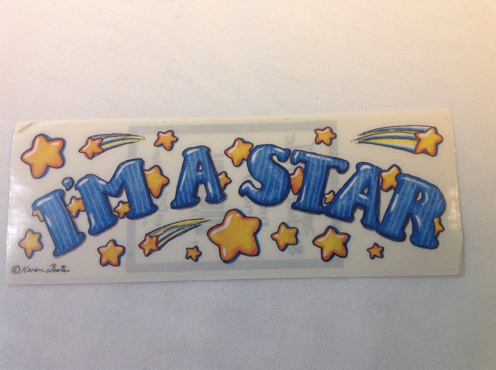 I’M A Star Premium SCRAPBOOK Stickers By Sticker Parade Achievement Pride