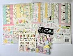 Scrapbook Bundle Heidi Swapp Echo Park Simple Stories Stickers Binder Paper More