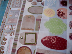 Lot Frosty Prints,Photo Mounting Paper, Tropical combo pack-Gr Lengths Chalet, +