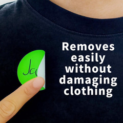 Fluorescent Green Stickers, Dot Stickers 2 Inch, Permanent Color Code Dot Labels