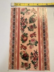 Vintage Punch Studio Gifted Line John Grossman Victorian Rose Border Stickers