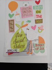 Sticko eksuccess MOM TO BE FUTURE MAMA stickers, 14 pieces in package