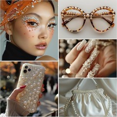 1982 Pcs Self-Adhesive Pearl Stickers, Multiple Sizes, Decorative Pearl Gems …