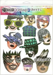 Dyan Reaveley’s Dylusions Collage Sheets 8.5X11 24/Pkg Set 1