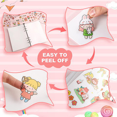 Reusable Sticker Book – 100 Sheet Sticker Collecting Album, plus Size