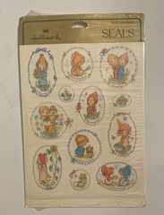 Vtg Hallmark Betsey Clark Sticker Pack Sealed Sticker Pkg Sheets NIP 1974