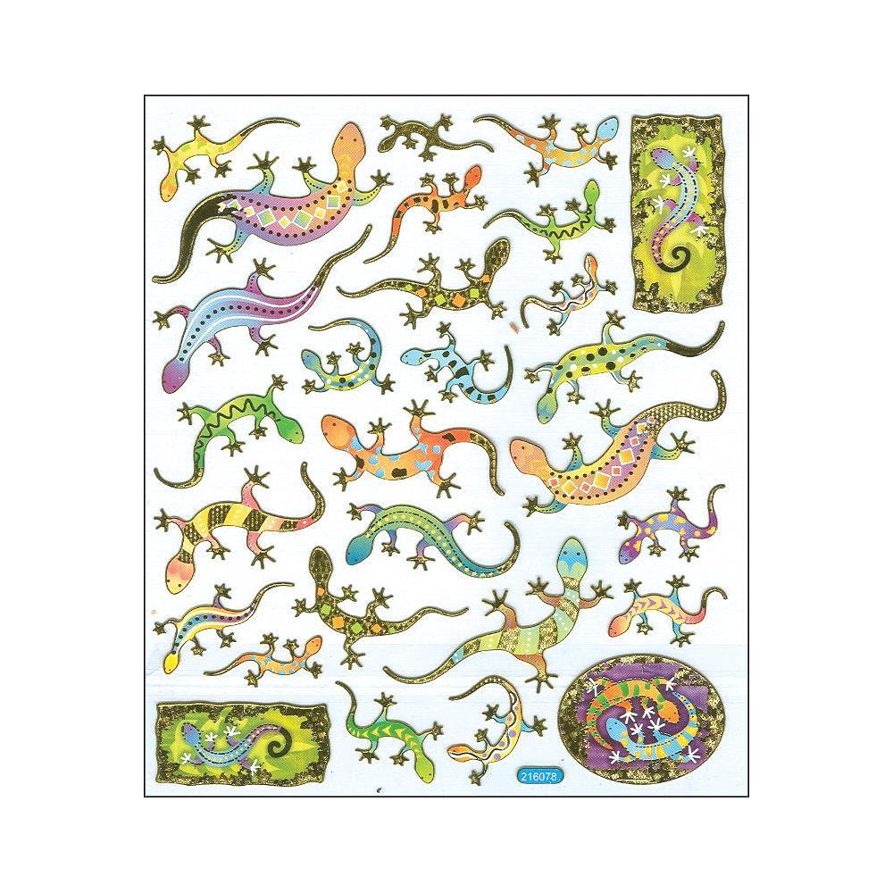 Scrapbooking Crafts Stickers SK Island Geckos Lizards Patterns Southwest