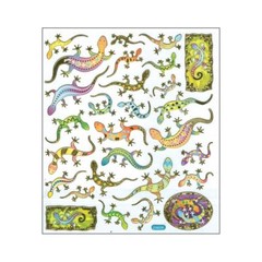 Scrapbooking Crafts Stickers SK Island Geckos Lizards Patterns Southwest