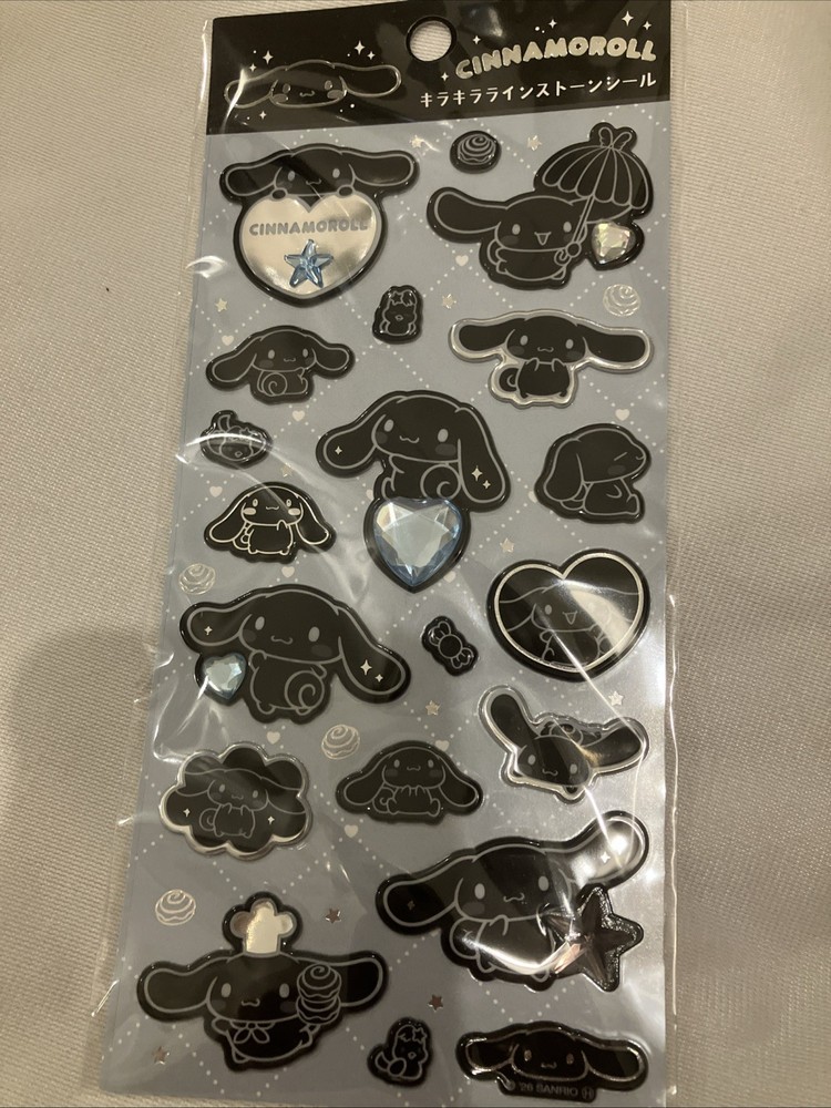 Cinnamoroll Sanrio New Sanrio Monotone Stone Sticker Sheet