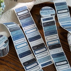 822pcs Vintage Motivational Quote Stickers Set, Decorative Tape for Scrapbooking