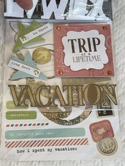 Lot of 3 Jolee’s MAMBI 3D TRAVEL STICKERS Passport Holder Family Vacation Stamp