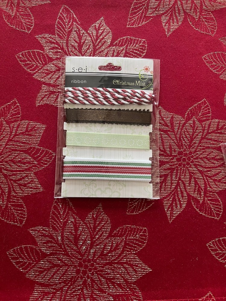 YOU CHOOSE – CHRISTMAS BRADS DIE CUTS EPHEMERA RIBBON & MORE