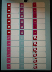 RECOLLECTIONS VALENTINE’S DAY STICKER BOOK 295 PC STICKERS 12 SHEETS ROMANCE