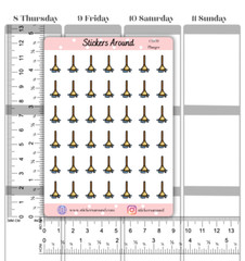 Plunger Icon Planner Sticker, Chores Sticker, Calendar & Journal Sticker