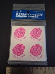 Vintage Stickers CTP Scratch And Sniff Sticker Pack Fruit Raspberry RARE NOS 80s