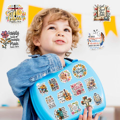 100 PCS Christian Jesus Bible Stickers – Bible Journaling & Prayer Board Supplie