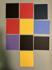 Creative Memories Die Cut Shapes on Photo Mounting paper Assorted Themes(C12A32)