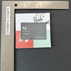 CTMH Overlays Cards Ephemera LOT Picture My Life Junk Journal Scrapbook #2