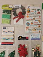 Lot of Stickers and Embellishments Bundle of Scrapbooking Supplies 14 Packs