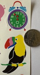 HOME ASSORTMENT Stickers (40pc)Highlights•Animals•Flower •Clock•Pencil•Children•