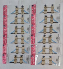 Jolee’s Boutique London UK Sticker Lot 35 Big Ben London Bridge Bus Bulk Craft