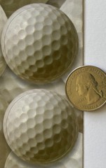 GOLF BALLS Card-Stock Stickers (19pc)Scrappin’Sports•Tee•Game •PGA Tour•Clubs•