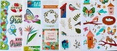 399+ stickers butterflies flower designs birds outdoor nature animals plants lot